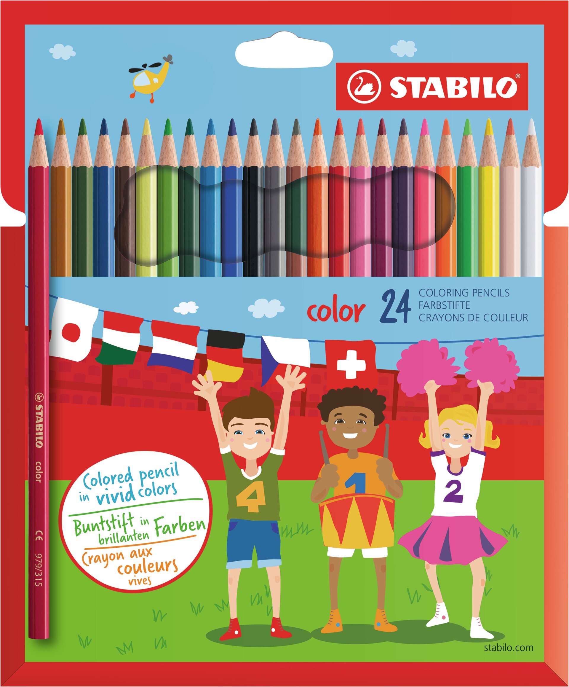 Farbičky STABILO color